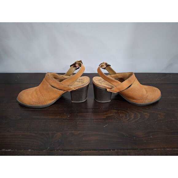 Natural Soul Brown Buckle Mule/Pre-owned, Sz. 8M - Picture 2 of 10